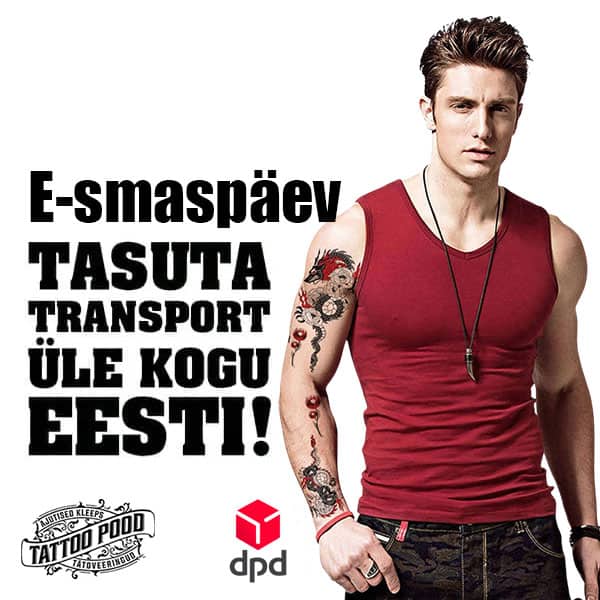 E-smaspäeval tasuta transport DPD pakiautomaati!